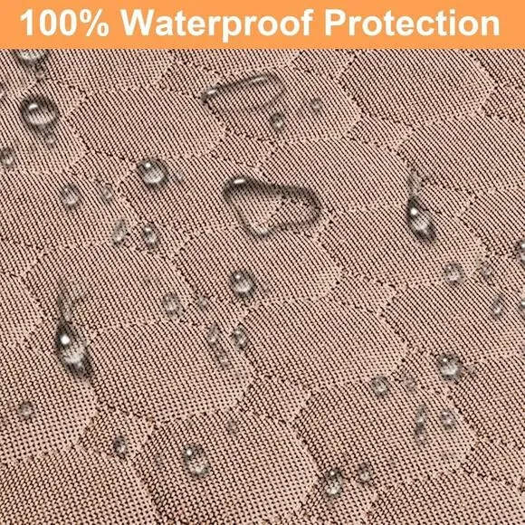 Mancro Dog Car Seat Cover for Back Seat, Waterproof, ACTUAL COVER IS BLACK - Picture 4 of 7